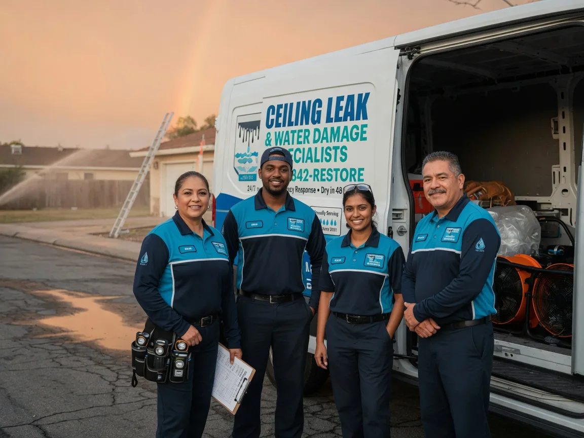 Ceiling Leak Cleanup company in Walthall, MS